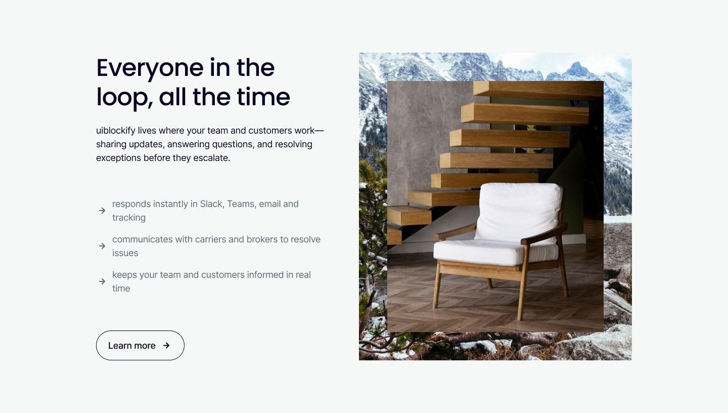 Preview of a ready-to-use Figma website section from the uiblockify library (5)